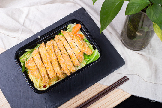 雞排飯 快餐 盒飯 美食 美味