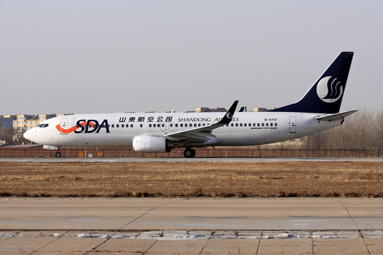 民航飛機(jī) 飛機(jī) 山東航空