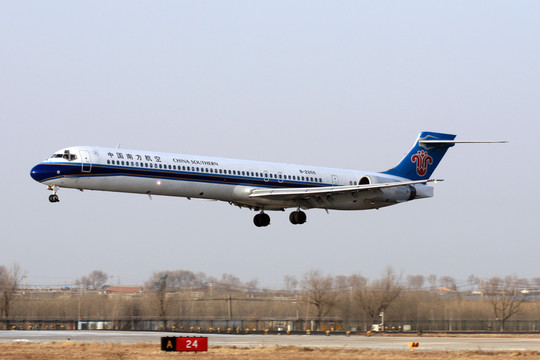 民航飛機 飛機降落 南方航空