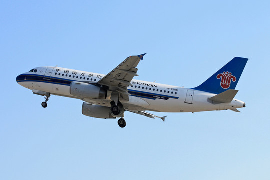 民航飛機 起飛 中國南方航空