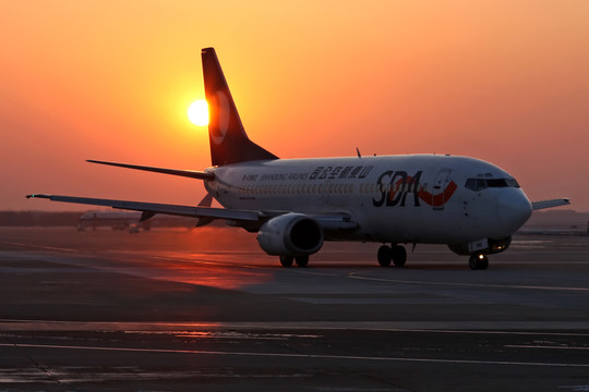 飛機(jī) 民航 山東航空