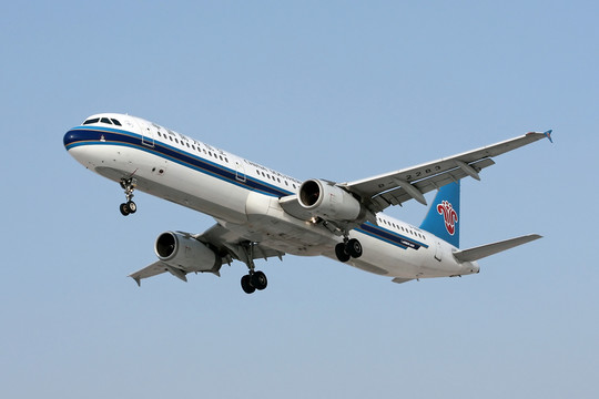 民航 飛機(jī)降落