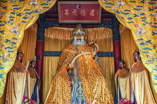 老子神像