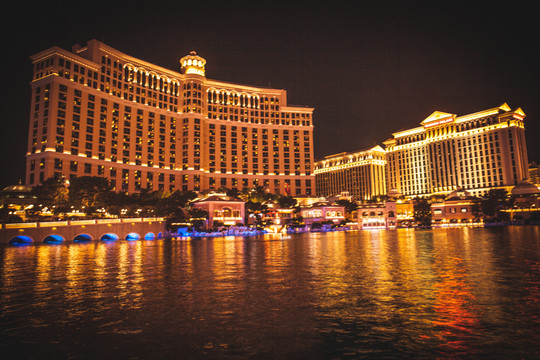 拉斯維加斯夜景攝影