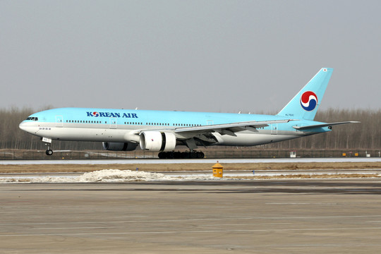 國(guó)際航班 大飛機(jī) 大韓航空