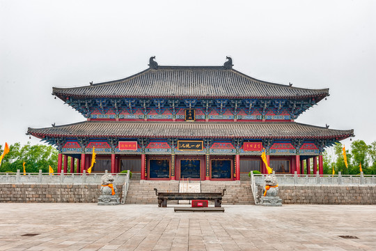 鹿邑太清宮三清殿