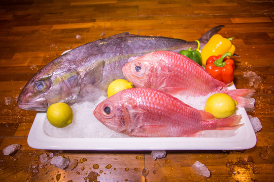 海鮮紅綢魚