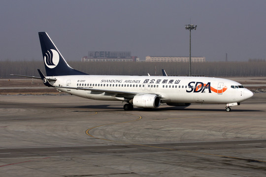 民航飛機(jī) 飛機(jī) 山東航空