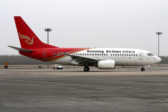 民航飛機(jī) 昆明航空