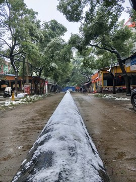 風(fēng)雪街景 （1）