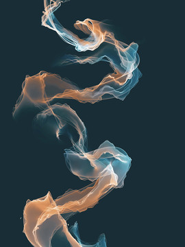 抽象線條水墨畫(huà)
