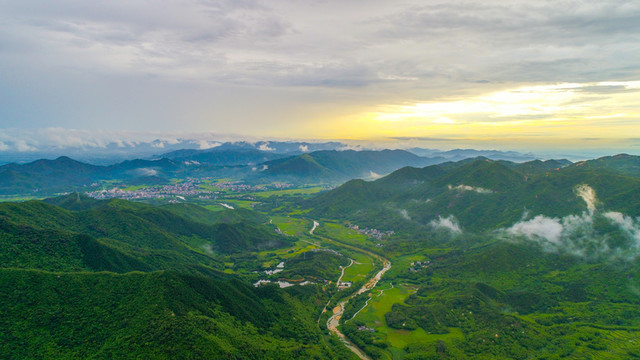 山脈 綠色青山