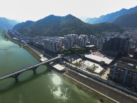 石臺縣城