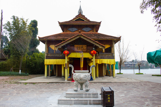 云南民族村寺廟