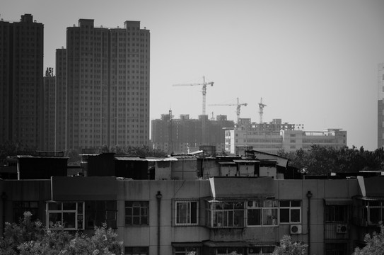黑白城市