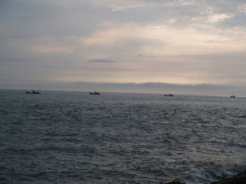 漁船出海