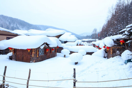 黑龍江雪鄉(xiāng) 中國(guó)雪鄉(xiāng) 雙峰林場(chǎng)