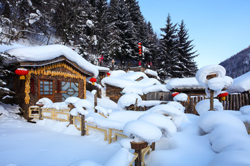 黑龍江雪鄉(xiāng) 中國雪鄉(xiāng) 雙峰林場