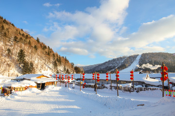 黑龍江雪鄉(xiāng) 中國(guó)雪鄉(xiāng) 雪房子