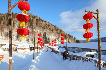 黑龍江雪鄉(xiāng) 中國雪鄉(xiāng) 雙峰林場