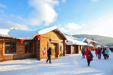 黑龍江雪鄉(xiāng) 雪鄉(xiāng)旅游 雪房子