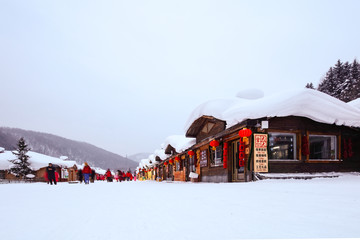 黑龍江雪鄉(xiāng) 中國雪鄉(xiāng) 雙峰林場(chǎng)