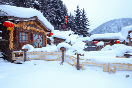 黑龍江雪鄉(xiāng) 中國雪鄉(xiāng) 雙峰林場(chǎng)