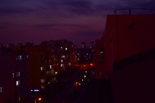 晚霞
