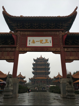 黃鶴樓公園景色