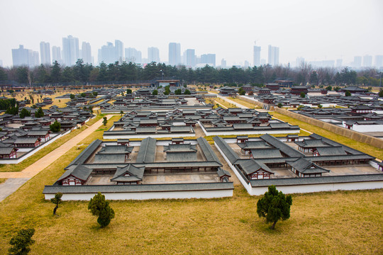 西安大明宮建筑