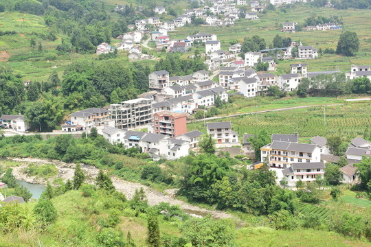 湖北恩施市麂子渡村特色民居