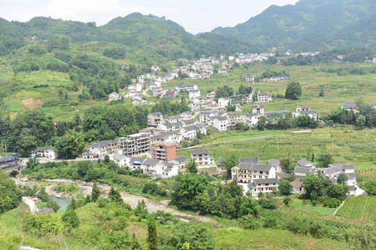 湖北恩施市麂子渡村特色民居
