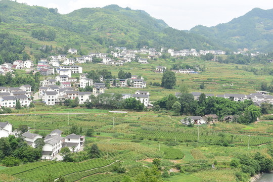 湖北恩施市麂子渡村特色民居