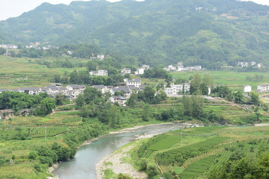 湖北恩施市麂子渡村特色民居