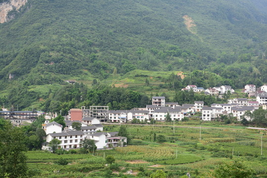 湖北恩施市麂子渡村特色民居