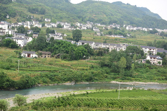 湖北恩施市麂子渡村特色民居