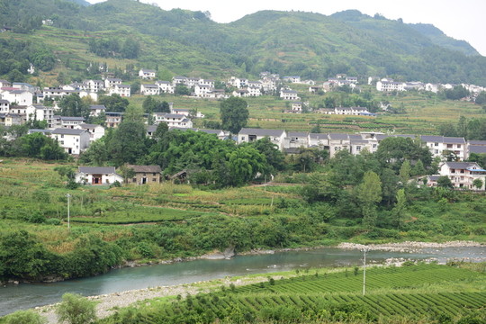 湖北恩施市麂子渡村特色民居