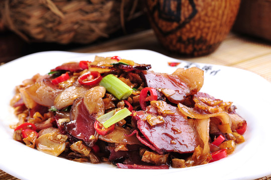 白椒炒臘肉