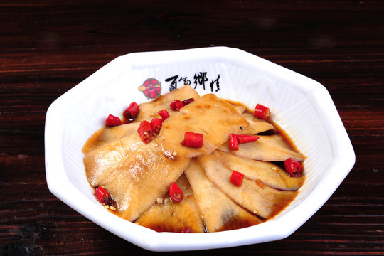 醬泡蘿卜皮