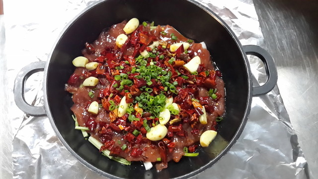 麻辣蒙古肉