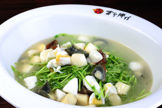 上湯豆苗