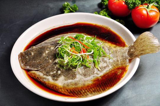 清蒸多寶魚