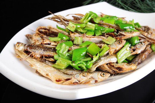 青椒小河魚