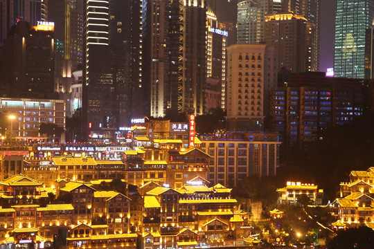 重慶洪崖洞夜景 高清