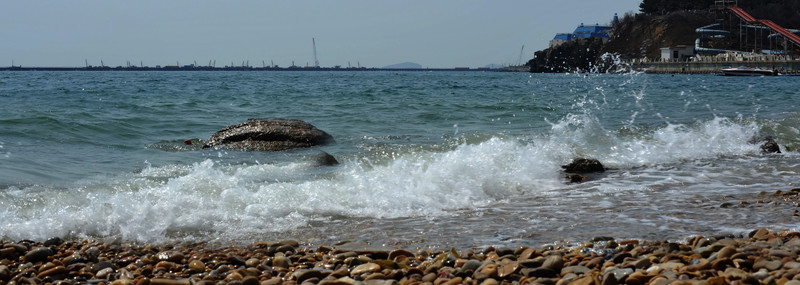 遙望 在建的跨海大橋