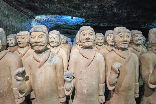 高清漢兵馬俑