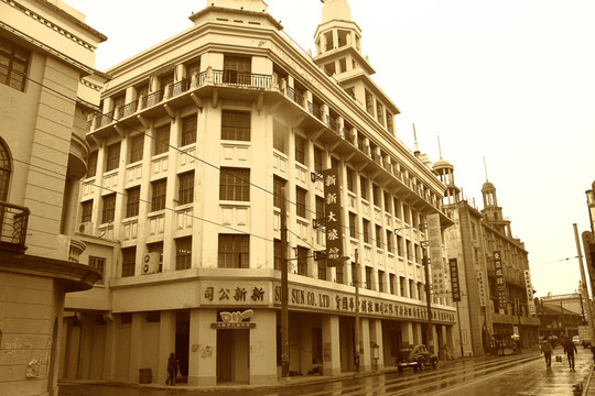 上海南京路舊照