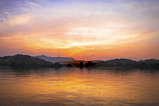 惠州西湖 夕陽(yáng)