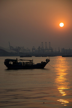海港黃昏