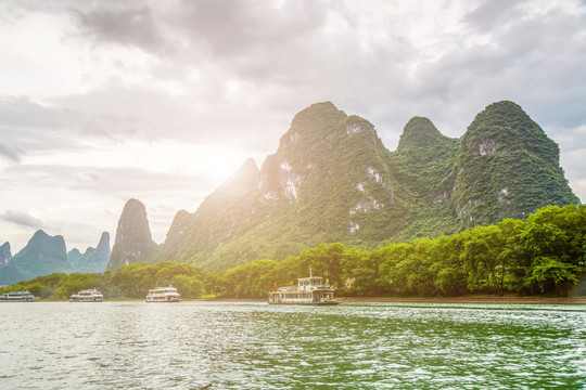 桂林山水漓江風(fēng)光